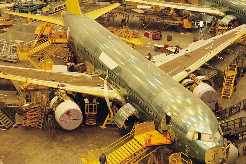 航空航天領(lǐng)域，測(cè)飛機(jī)材料疲勞、損傷、裂紋